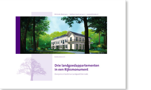 Verkoopbrochure Landgoed Eikenrode